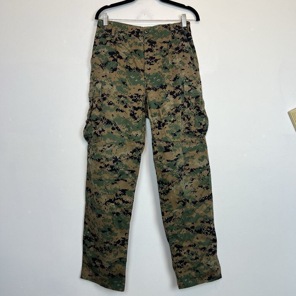 Vintage Digital Camo cargo pants Small regular 29 x 32 unisex grunge skater 90s